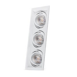 Зображення  Світлодіодний LED світильник Feron AL203 12Вт 4000К IP20 White