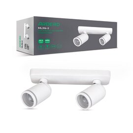 Зображення  Світлодіодний світильник Ardero ML316-2 G5.3 IP20 White