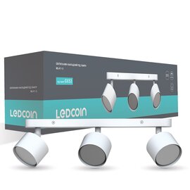 Зображення  LED світильник Ledcoin ML411-3 White