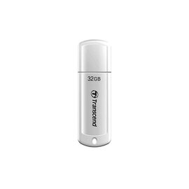 Зображення  Накопичувач USB Transcend JetFlash 370 White 32GB USB2.0 &mdash; TS32GJF370