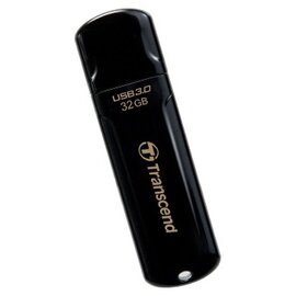 Зображення  USB флеш накопичувач Transcend JetFlash 700 Black 32GB USB3.0 &mdash; TS32GJF700