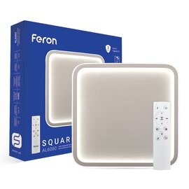 Изображение  LED светильник Feron AL6080 Square 70Вт 3000-6500К IP20
