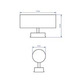 Изображение 2 LED светильник Feron DH0704 GU10 IP54 Black на