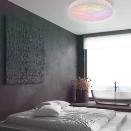 Зображення 3 LED світильник Feron AL6030 Grand Color 60Вт 3000-6500К+RGB IP20 White