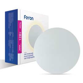 Зображення  LED світильник Feron AL8110 White метал