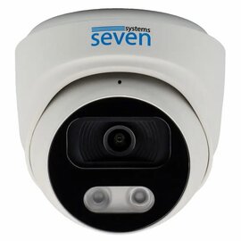 Изображение  5 MP видеокамера Seven IP-7215PA-DL white (2.8 мм), Цвет корпуса: белый