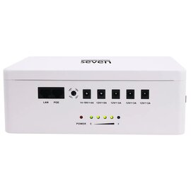Зображення 2 ДБЖ для камер Seven UPS-7960 White, Колір корпусу: білий