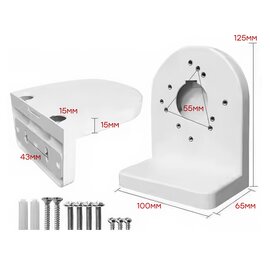 Изображение 2 Кронштейн LightVision VLC-06/35BXL для цилиндрических и купольных камер