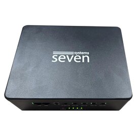 Зображення  ДБЖ для камер Seven UPS-7960 Black, Колір корпусу: чорний