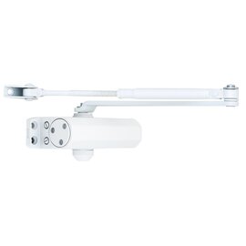 Изображение 3 Доводчик Seven DC-7741 White верхний, Цвет корпуса: белый