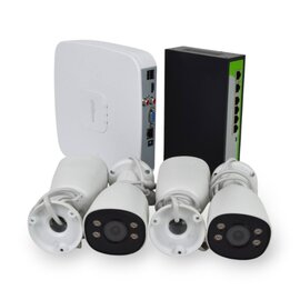Зображення  Відеокомплект ZKTeco CCTV bundle kit на 4 камери