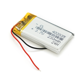 Зображення  Акумулятор Voltronic 4*20*35mm (Li-ion 3.7В 230мАг) - 39012