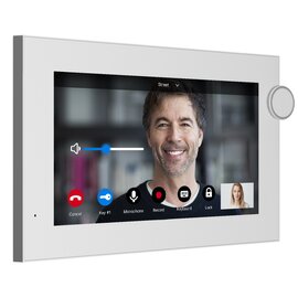 Изображение 2 Цифровой видеодомофон Bas-IP AZ-07LF White, Цвет корпуса: белый