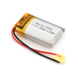 Изображение  Аккумулятор Voltronic 7.5*15*25mm (Li-ion 3.7В 250мАч)