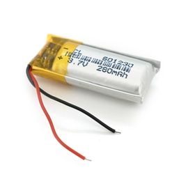 Изображение  Аккумулятор Voltronic 8*12*30mm (Li-ion 3.7В 280мАч)