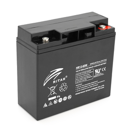 Изображение  Свинцово-кислотный аккумулятор Ritar HR12-60W Black