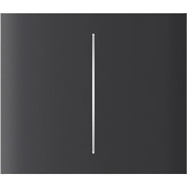Изображение  Смарт кнопка Ajax CenterButton 2-gang vertical Graphite, Цвет: графит