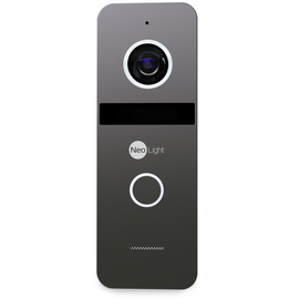 Зображення 4 Комплект відеодомофона NeoLight Tetta+ Kit Graphite, Колір (домофон + панель): білий + графіт
