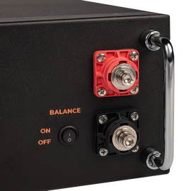 Зображення 6 Lifepo4 акумулятор LogicPower LiFePO4 51,2V, 100 Ah (5120Wh) (BMS SP 100A/50А) RM RS485/CAN LCD BL (38135), Ємність (Аг): 100 А&middot;год