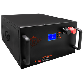 Изображение  Lifepo4 аккумулятор LogicPower LiFePO4 25,6V, 280 Ah (7168Wh) (BMS 200A/100А) RM RS485/CAN LCD BL (37514)