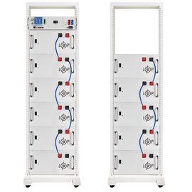 Зображення  Lifepo4 акумулятор LogicPower LiFePO4 Battery HVM 563,2V 280Ah (157696 Wh) BMS 125А AB Lrack white (38413)