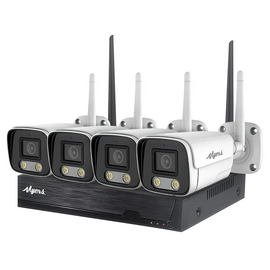Зображення 2 Комплект відеоспостереження Myers 8CH WIFI KIT 3MP 4xBullet цифровий