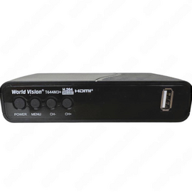 Изображение  Тюнер World Vision T644M3 + plus/FM, DVB-T2 / DVB-C