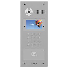 Изображение  Панель вызова Bas-IP AA-07FBI Silver под врезной монтаж