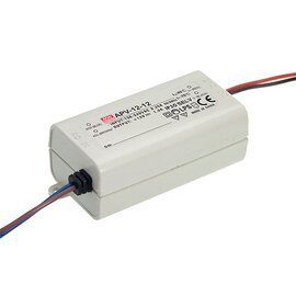 Изображение  Блок питания для камер Mean Well APV-16-12 пластмассовый, Ток (А): 1.25 А