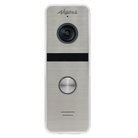 Изображение 2 Домофонна система Myers M-72SD Black + D-300S HD, Цвет (домофон + панель): черный + серебряный