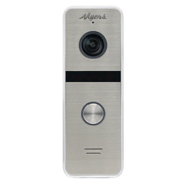 Изображение 2 Комплект видеодомофона Myers M-72SD White + D-300S HD, Цвет (домофон + панель): белый + серебряный