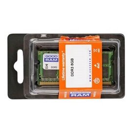 Зображення  Оперативна пам`ять Goodram SoDIMM 8192M DDR3 - 1600 Goodram, Retail &mdash; GR1600S364L11/8G