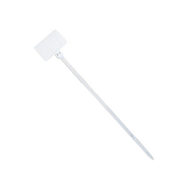 Зображення  Стяжки Voltronic with marker, 2х100мм. white, 100 шт.