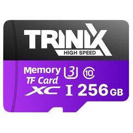 Изображение 2 Карта памяти Trinix miсroSDXC Class 10 256GB U3 V30 A1 с адаптером