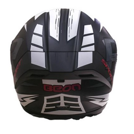 Зображення 4 Шолом для мотоцикла Beon R Matt Titan ХL Black/White