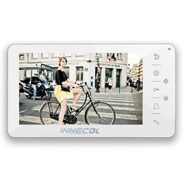 Зображення 2 Комплект відеодомофона Innecol Amelie HD White + Tantos Triniti FHD