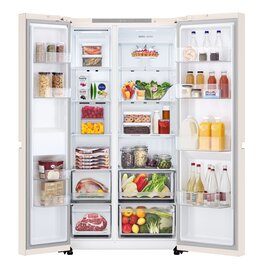 Изображение 4 Холодильник LG SBS GC-B257KEHW