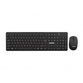 Зображення  Комплект мишка + клавіатура Maxxter KMS-WCM-02B-UA Black