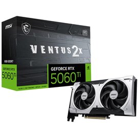 Зображення  Відеокарта MSI GeForce RTX 5060 Ti Ventus 2X OC Plus (8192MB, GDDR7, 128bit) &mdash; GeForce RTX 5060 Ti 8G VENTUS 2X