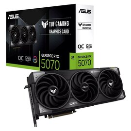 Зображення  Відеокарта Asus GeForce RTX 5070 TUF Gaming OC (12288MB, GDDR7, 192bit) &mdash; TUF-RTX5070-O12G-GAMING