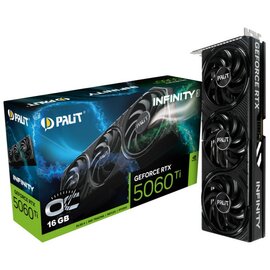 Зображення  Відеокарта Palit GeForce RTX 5060 Ti Infinity 3 OC (16384MB, GDDR7, 128bit) &mdash; NE7506TS19T1-GB2061S