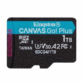 Изображение  Карта памяти Kingston Canvas Go! Plus microSDXC 1TB UHS-I/U3 Class 10 - SDCG4/1TBSP