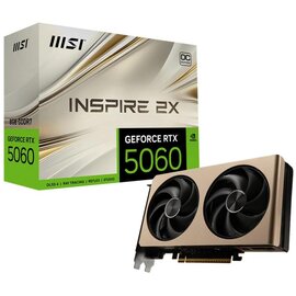 Зображення  Відеокарта MSI GeForce RTX 5060 Inspire 2X OC (8192MB, GDDR7, 128bit) &mdash; GeForce RTX 5060 8G INSPIRE 2X OC