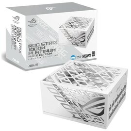 Зображення 2 Блок живлення Asus ROG Strix 1000W Platinum White Edition &mdash; 90YE00W4-B0NA00