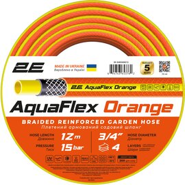 Изображение  2Е AquaFlex Orange 3/4" 12м - 2E-GHE34OE12