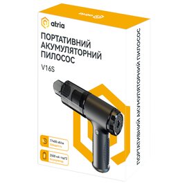 Зображення 3 Автопилосос Atria V16S Black
