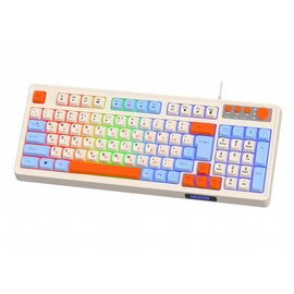 Зображення 2 Клавіатура Maxxter KBG-3C01-UA White
