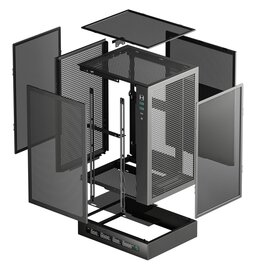 Изображение 5 Корпус DeepCool CH170 Digital Black no PS &mdash; R-CH170-BKNPI0D-G-1