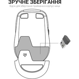 Зображення 5 Миша OfficePro M183 Black