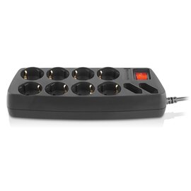 Зображення 3 REAL-EL RS-10 Protect 5м Black 10 розеток